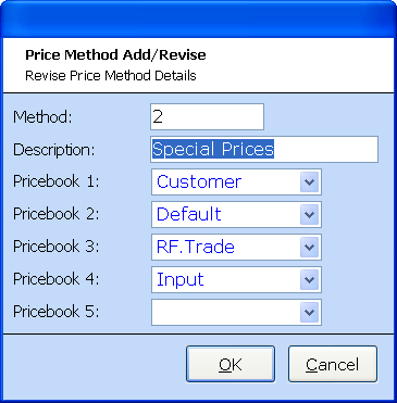 price method add